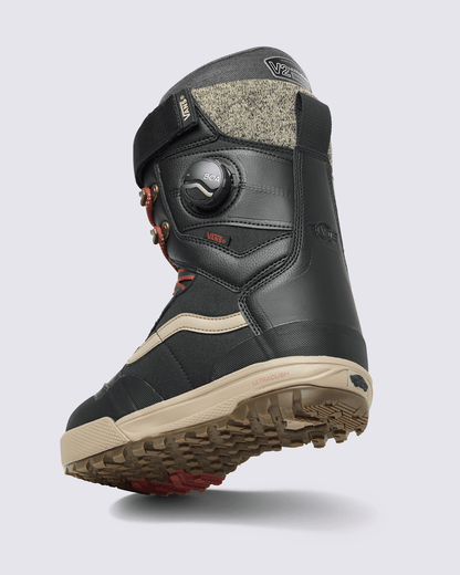 Vans Womens Luna Ventana Pro Snowboard Boot in Black / Red / Beige
