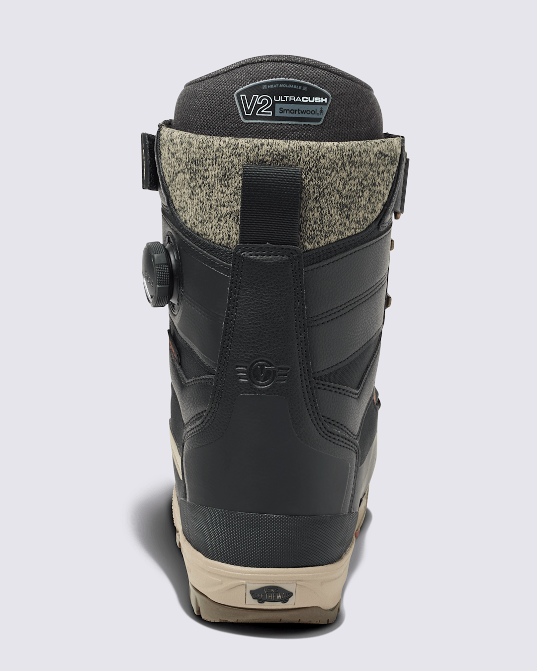 Vans Womens Luna Ventana Pro Snowboard Boot in Black / Red / Beige