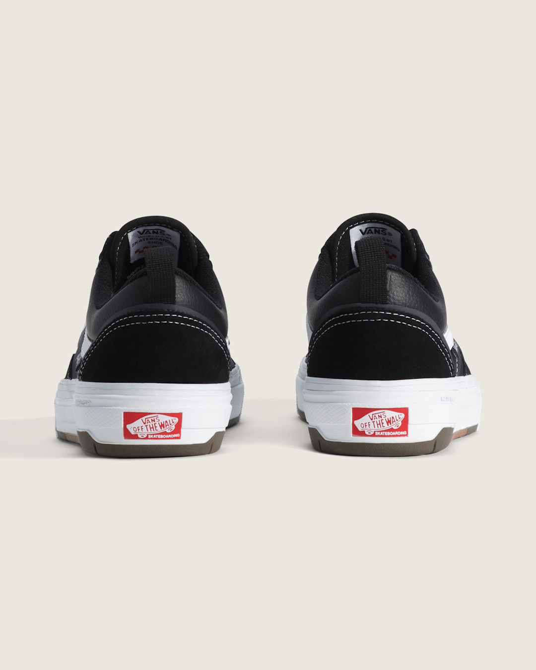 Vans Skate Old Skool Wafflecup Shoe in Black / White