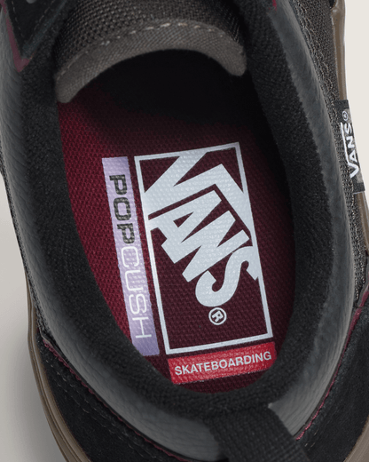 Vans Skate Old Skool Wafflecup Shoe in Gum Black