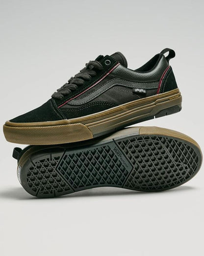 Vans Skate Old Skool Wafflecup Shoe in Gum Black