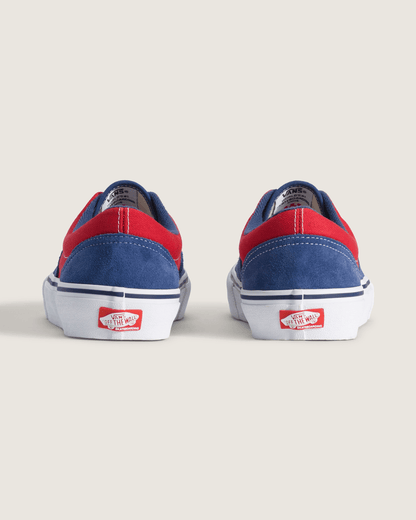 Vans Skate Era Shoe in Blue / Red