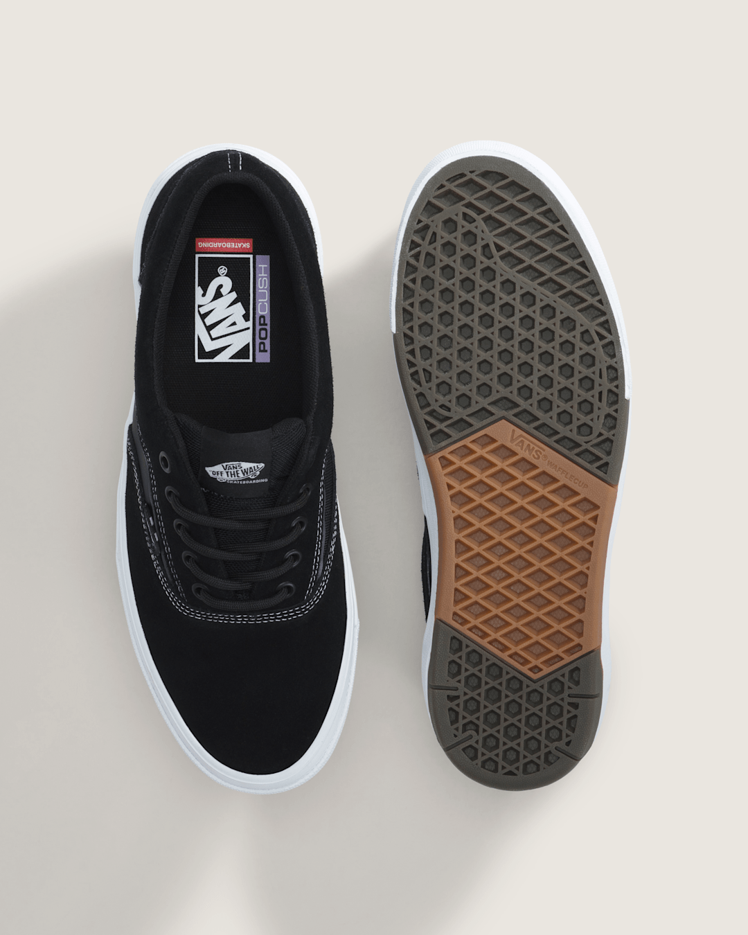 Vans Skate Era Shoe in Black / White