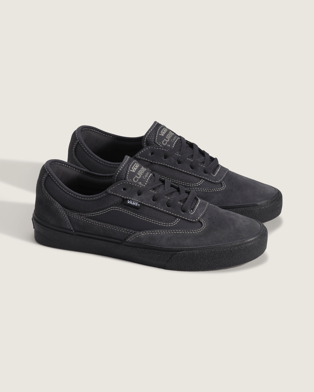Vans Skate Curren Caples Shoe in Charcoal Grey / Black