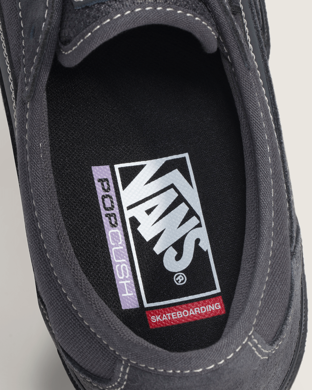 Vans Skate Curren Caples Shoe in Charcoal Grey / Black