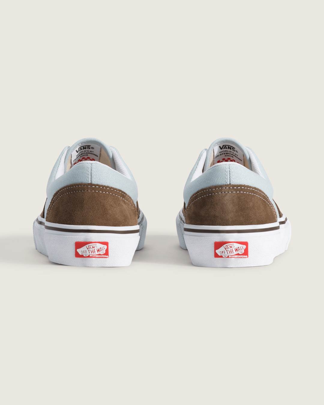 Vans Skate Era Shoe in Brown / Blue