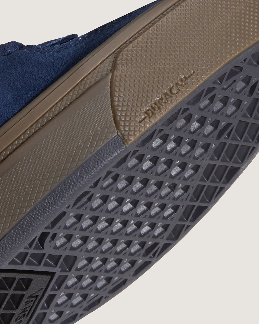 Vans Skate Half Cab Wafflecup Shoe in Gum Navy Blue