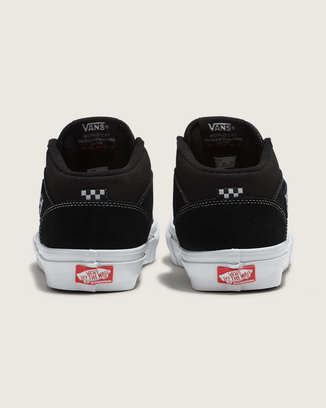 Vans Skate Half Cab Black/White Skate Shoe