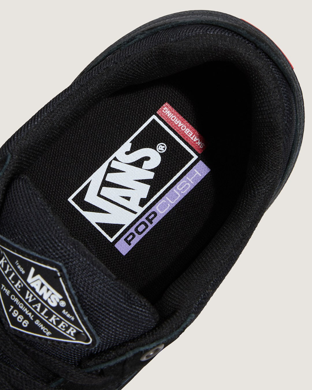 Vans Skate Kyle Walker Wafflecup Shoe in Blackout