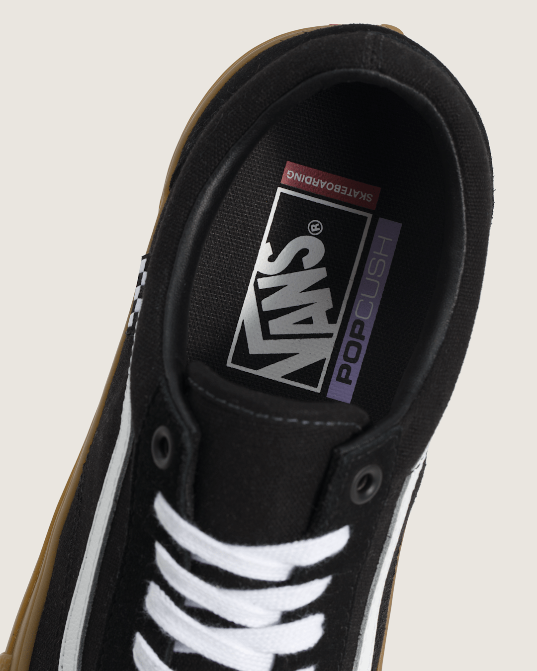 Vans Skate Old Skool Black/Gum Skate Shoe