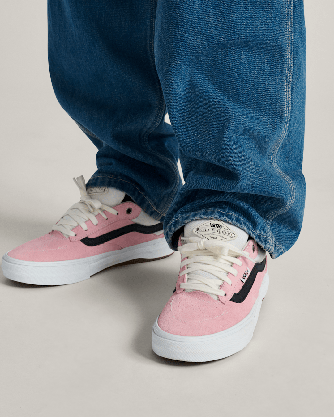 Vans Skate Kyle Walker Wafflecup Shoe in Pink