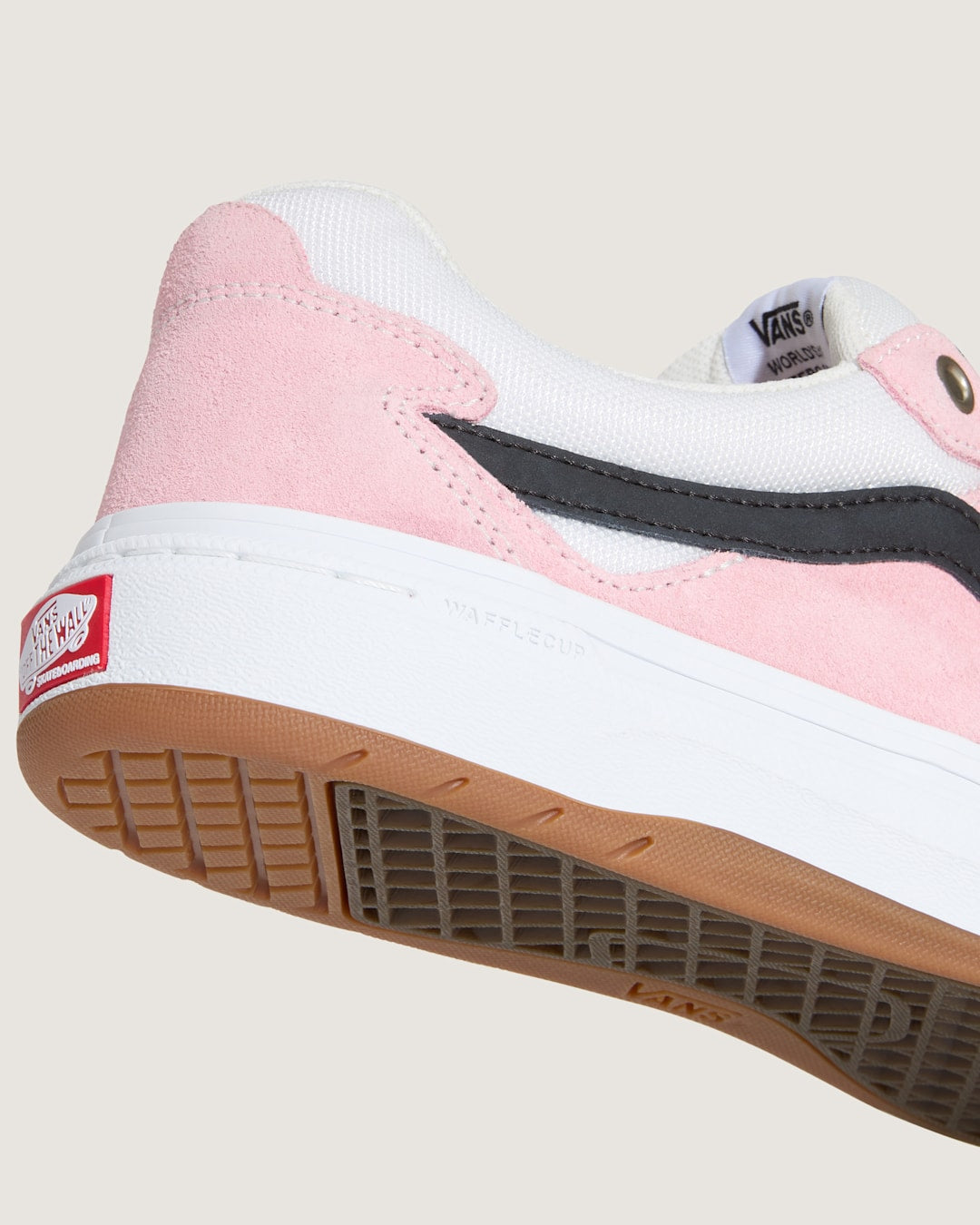 Vans Skate Kyle Walker Wafflecup Shoe in Pink
