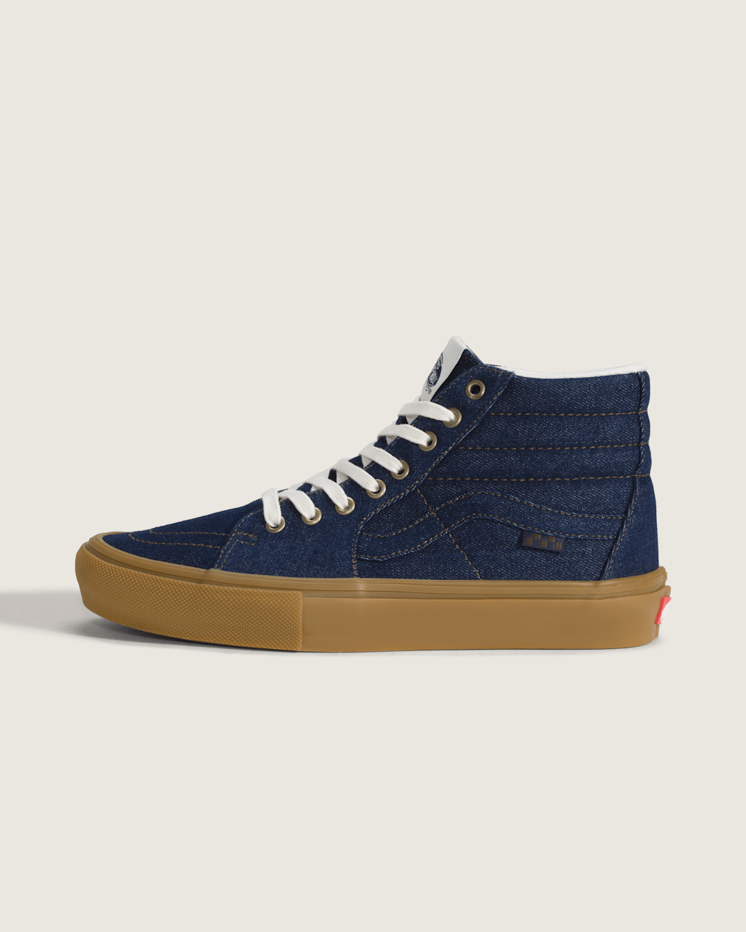 Vans Skate Sk8-Hi Shoe in Denim Blue