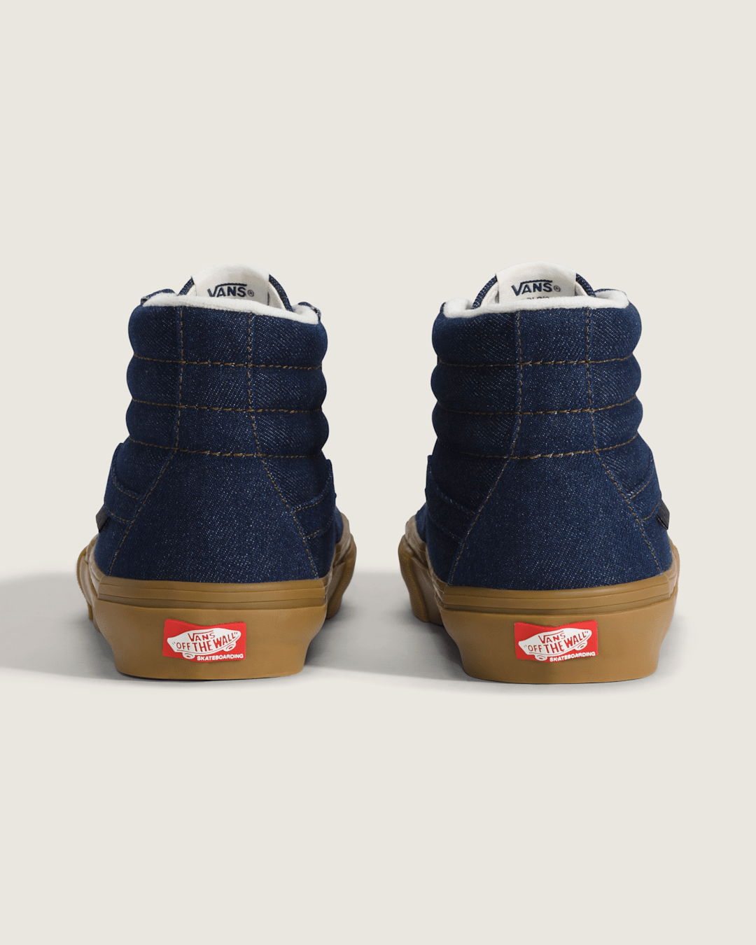 Vans Skate Sk8-Hi Shoe in Denim Blue