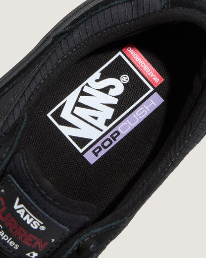 Vans Skate Curren Caples Shoe in Black
