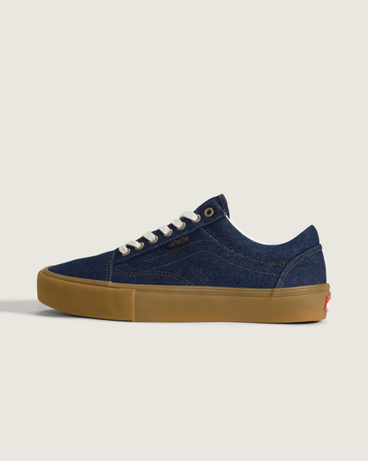 Vans Skate Old Skool Shoe in Denim Blue