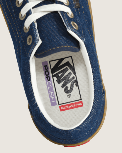 Vans Skate Old Skool Shoe in Denim Blue