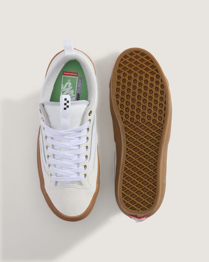 Vans Skate Old Skool 36+ Gum Shoe in White