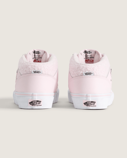 Vans Skate Half Cab Shoe in Pink / White
