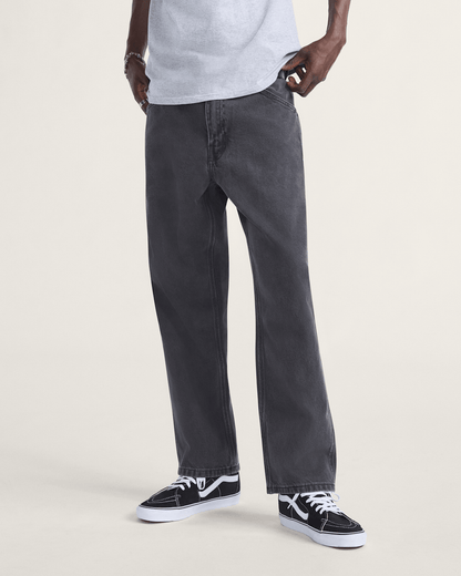 Vans Skate Check-5 Loose Denim Pants in Black