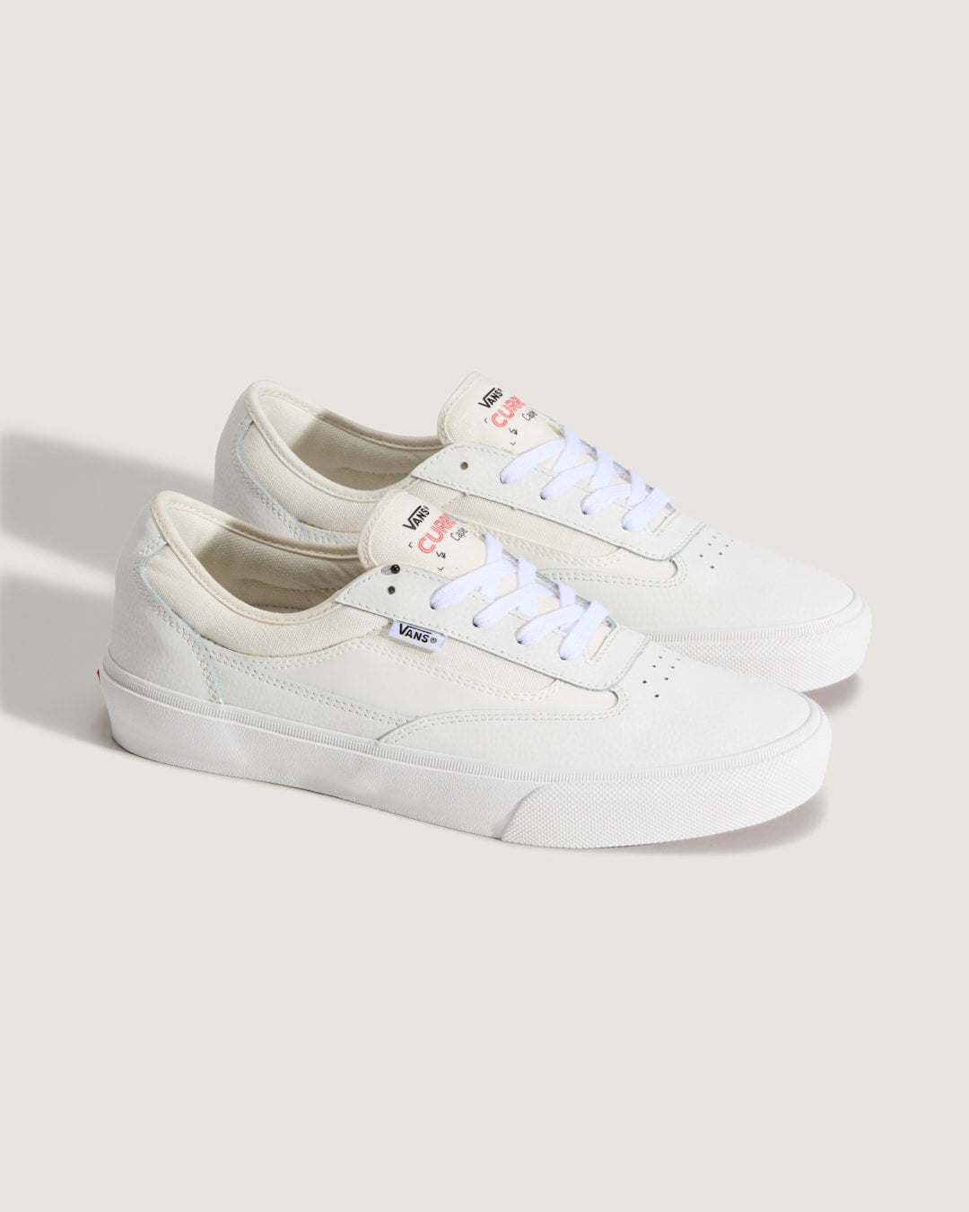 Vans Skate Curren Caples Shoe in Blanc De Blanc White