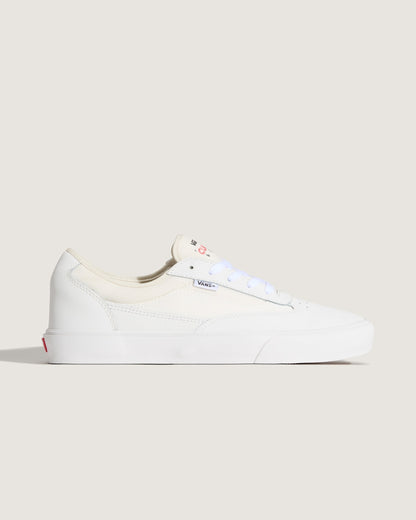 Vans Skate Curren Caples Shoe in Blanc De Blanc White