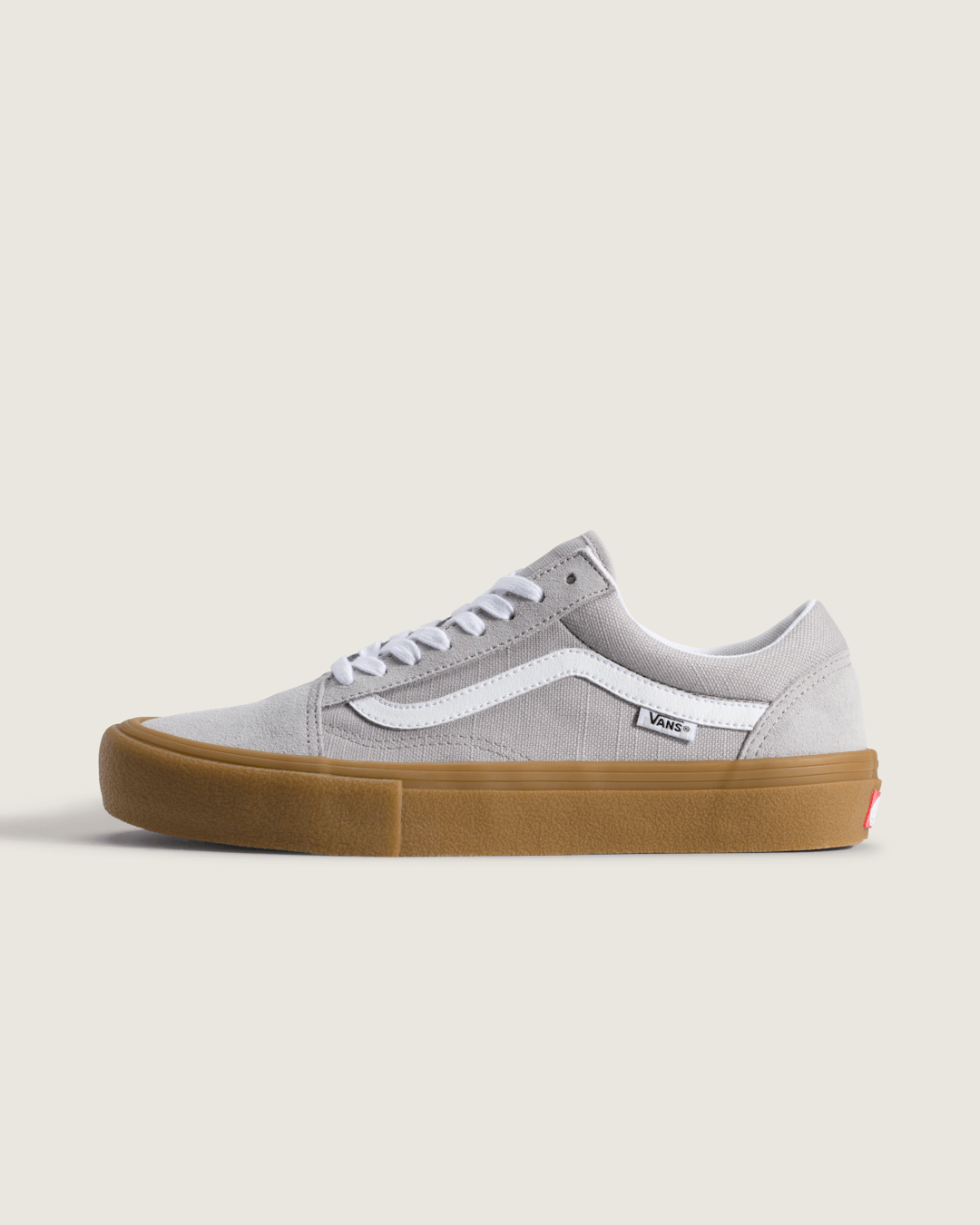 Vans Skate Old Skool Shoe in Gum Light Grey