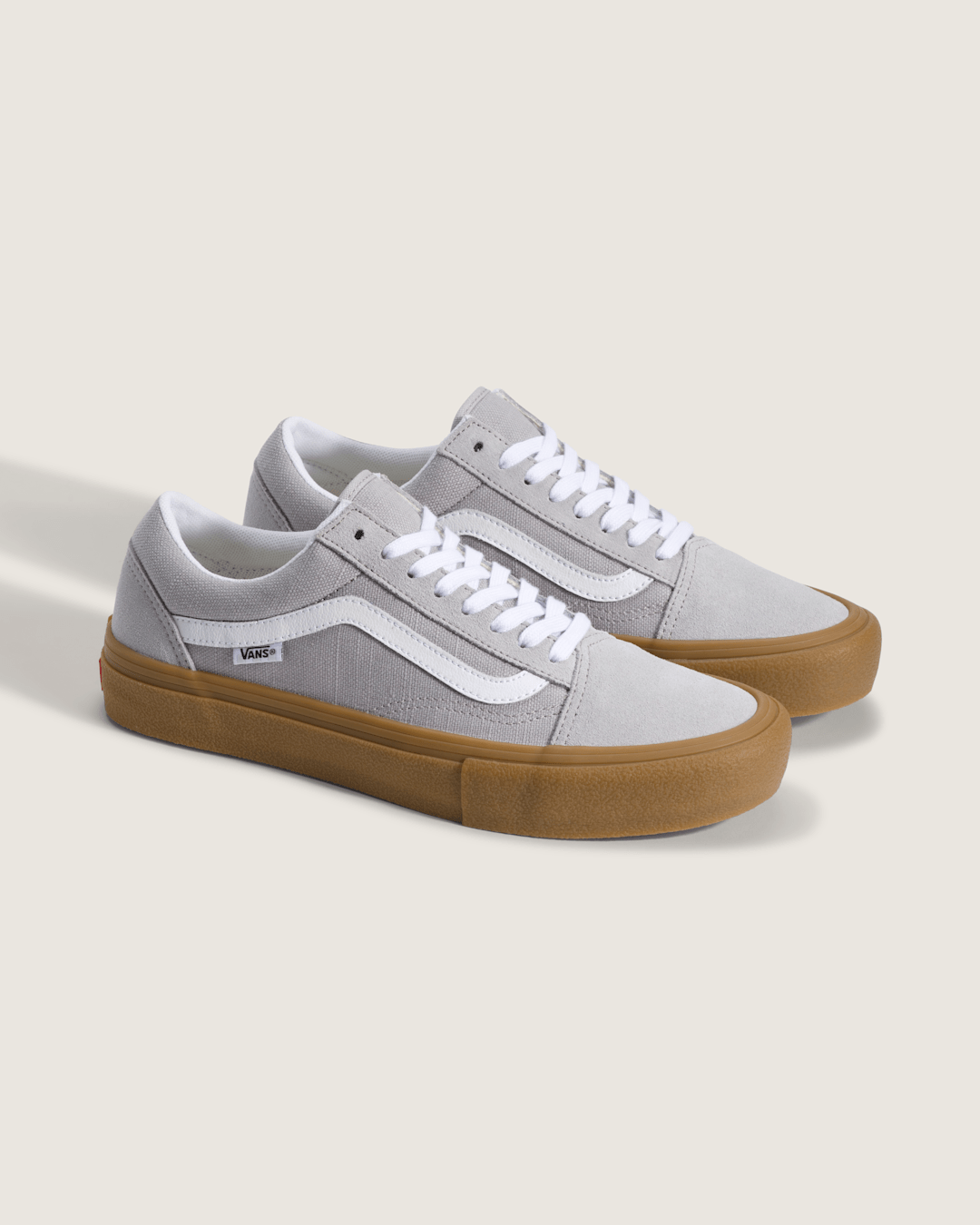 Vans Skate Old Skool Shoe in Gum Light Grey