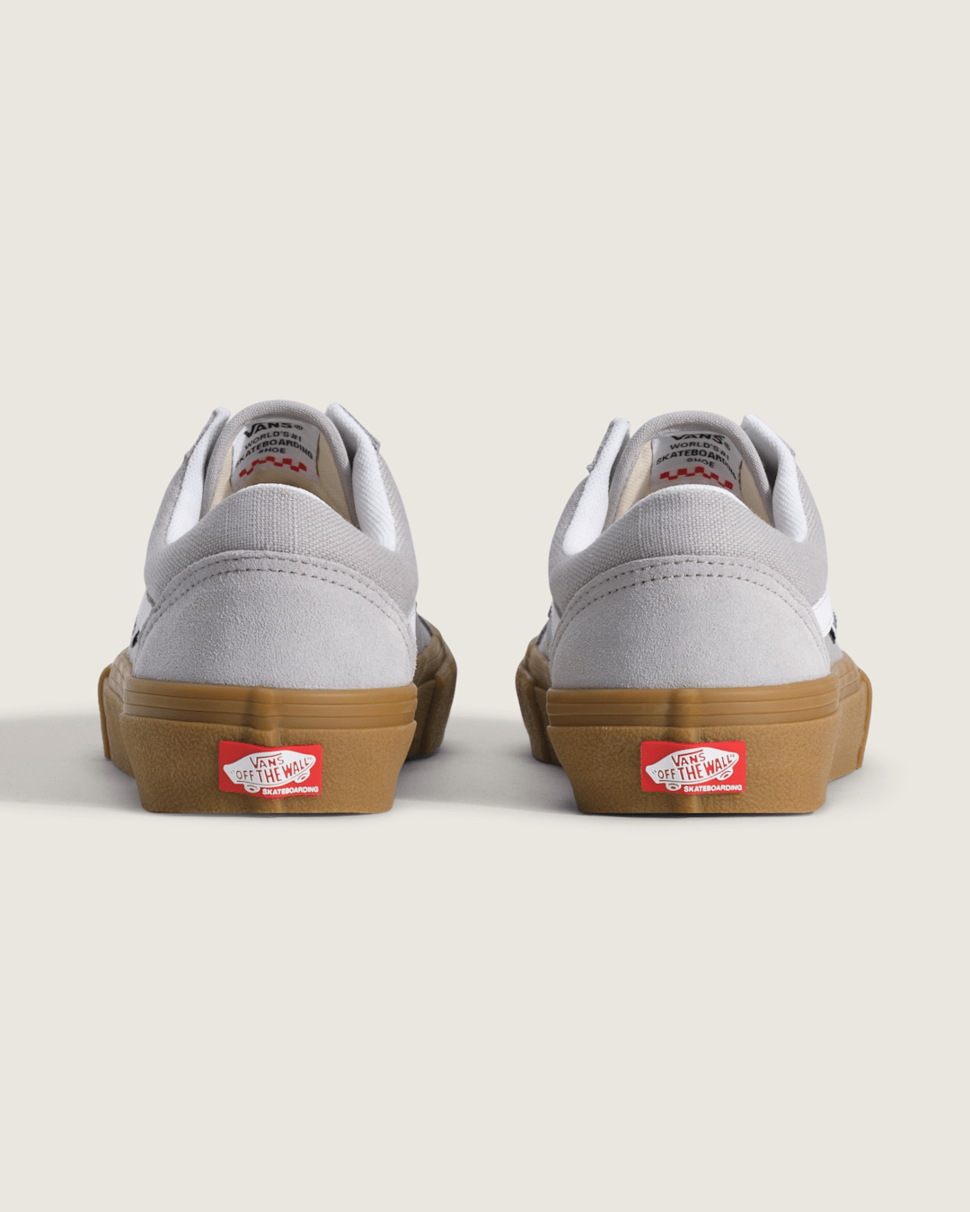 Vans Skate Old Skool Shoe in Gum Light Grey