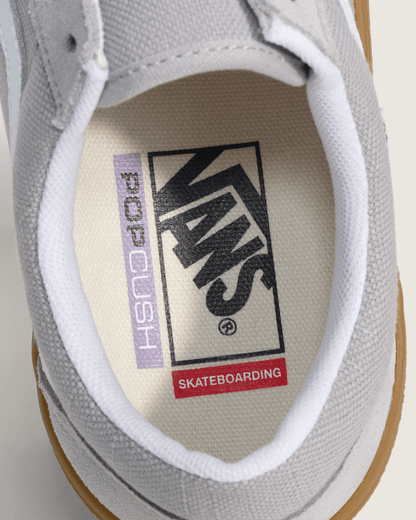 Vans Skate Old Skool Shoe in Gum Light Grey