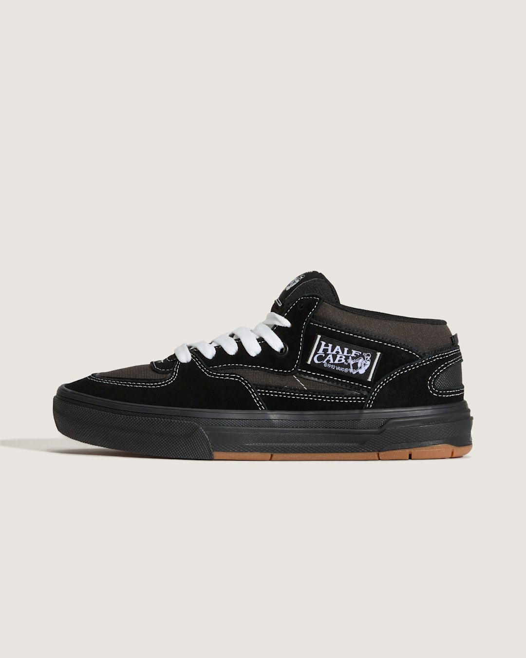 Vans Skate Half Cab Wafflecup Shoe in Black