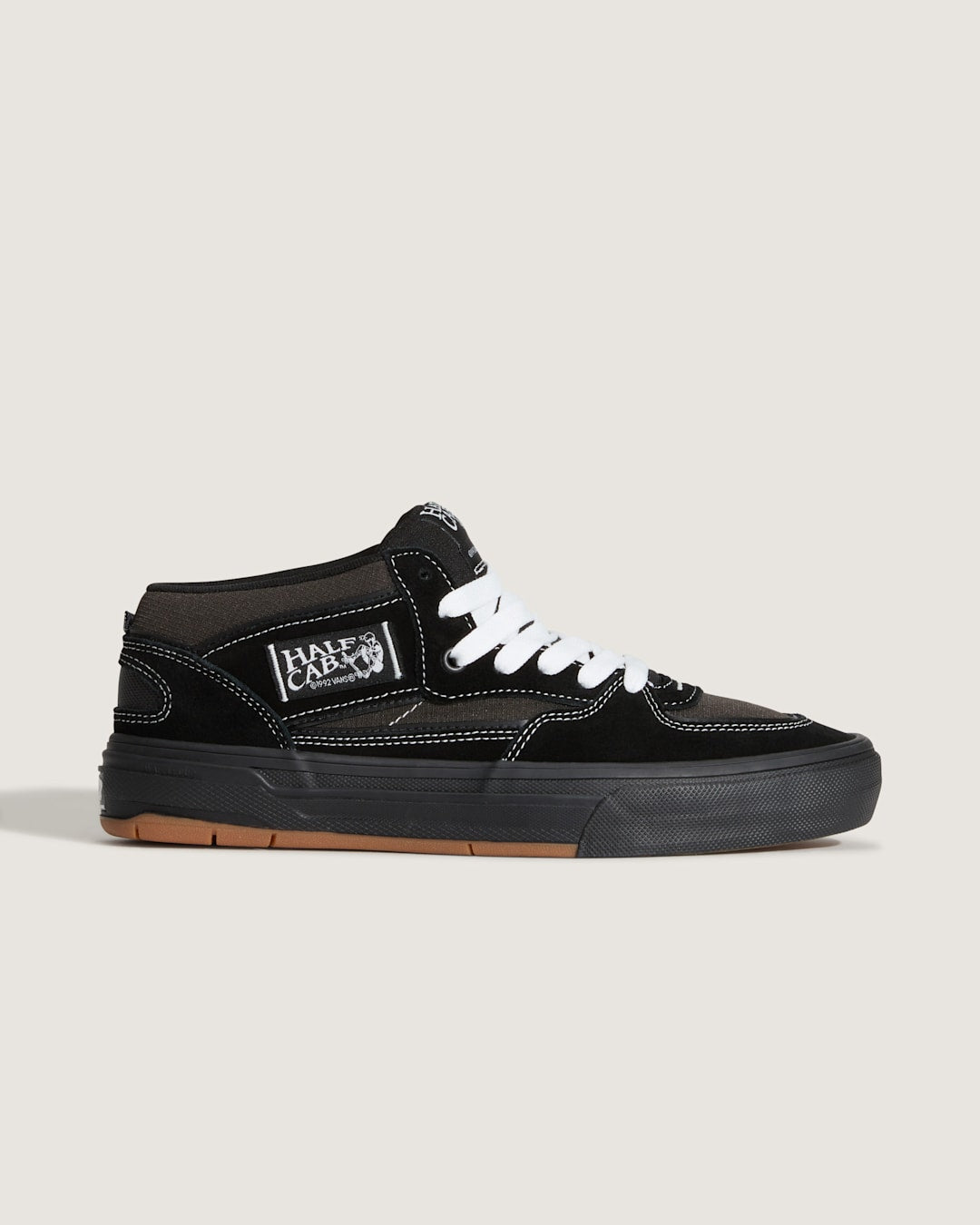 Vans Skate Half Cab Wafflecup Shoe in Black