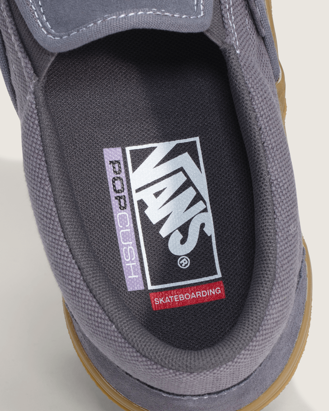 Vans Skate Slip-On Shoe in Gum Navy