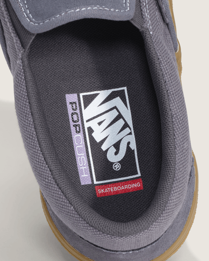 Vans Skate Slip-On Shoe in Gum Navy