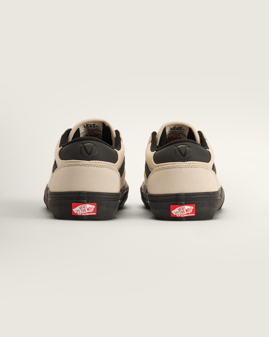 Vans Skate Rowan Shoe in Oatmeal Beige