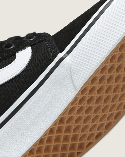 Vans Skate Chukka Low Sidestripe Shoe in Black / White
