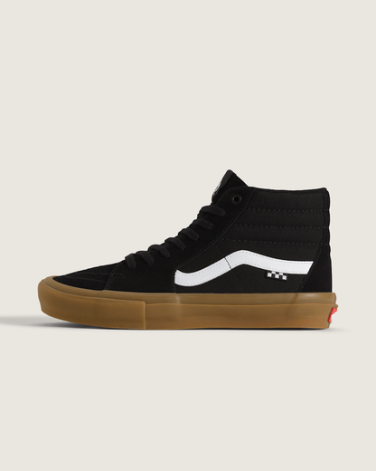 Vans Skate Sk8-Hi Black/Gum Skate Shoe