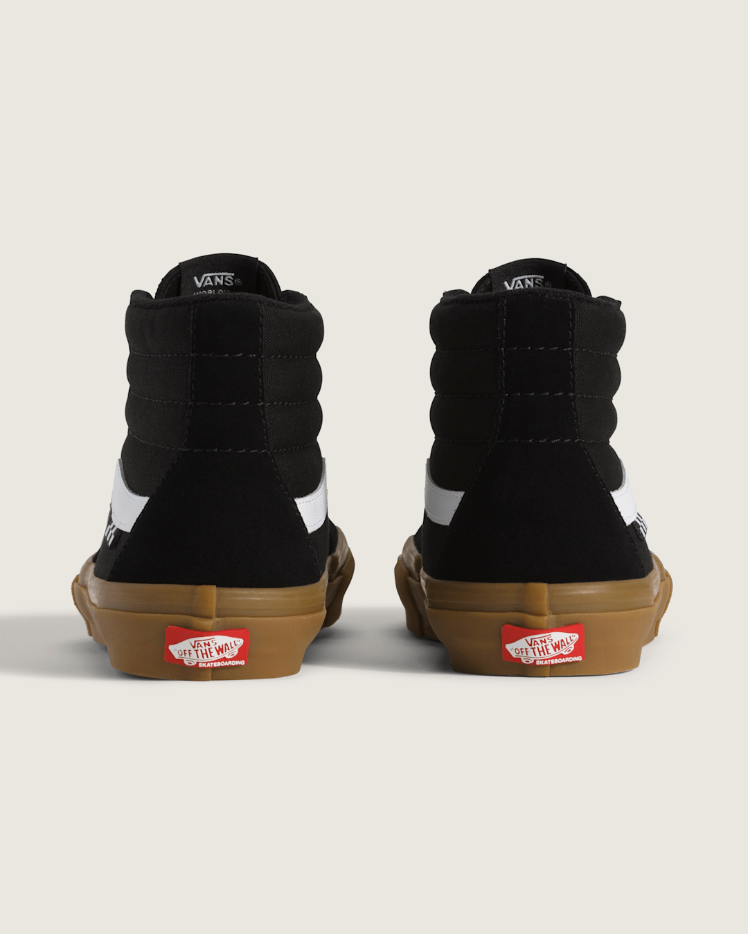 Vans Skate Sk8-Hi Black/Gum Skate Shoe