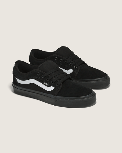 Vans Skate Chukka Low Sidestripe Shoe in Black / White