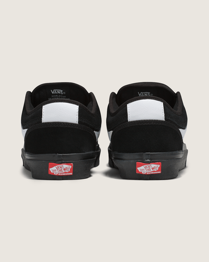 Vans Skate Chukka Low Sidestripe Shoe in Black / White