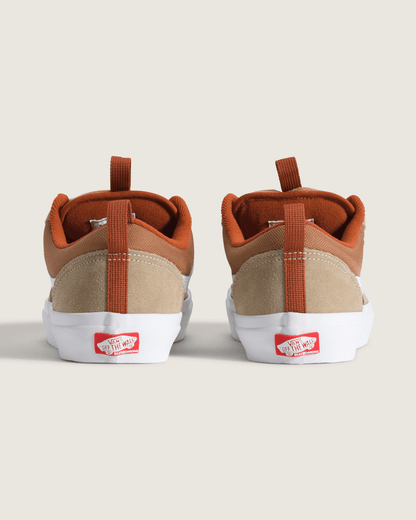 Vans Skate Old Skool 36+ Shoe in Khaki Brown / Burnt Orange