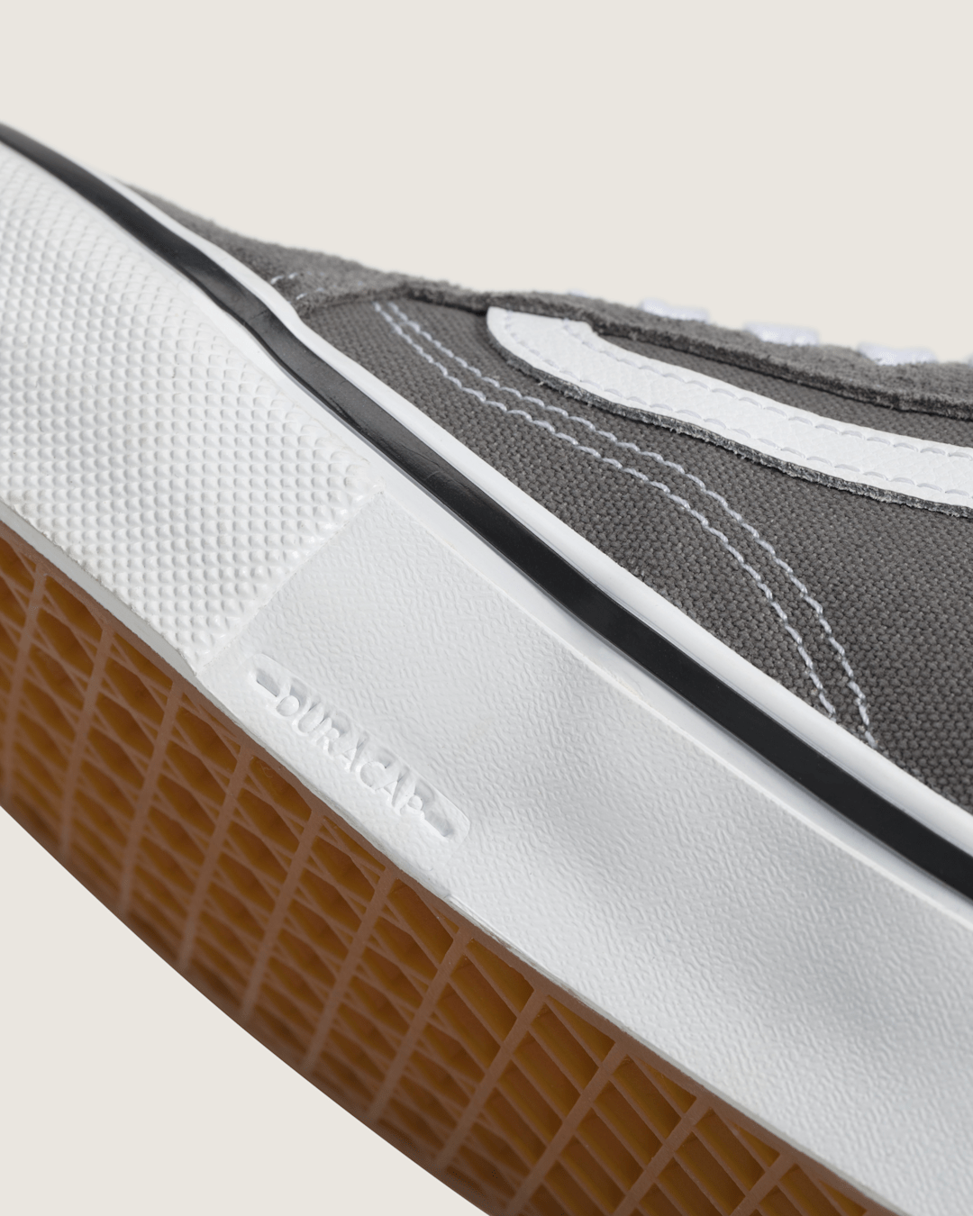 Vans Skate Old Skool Shoe in Pewter Grey / White