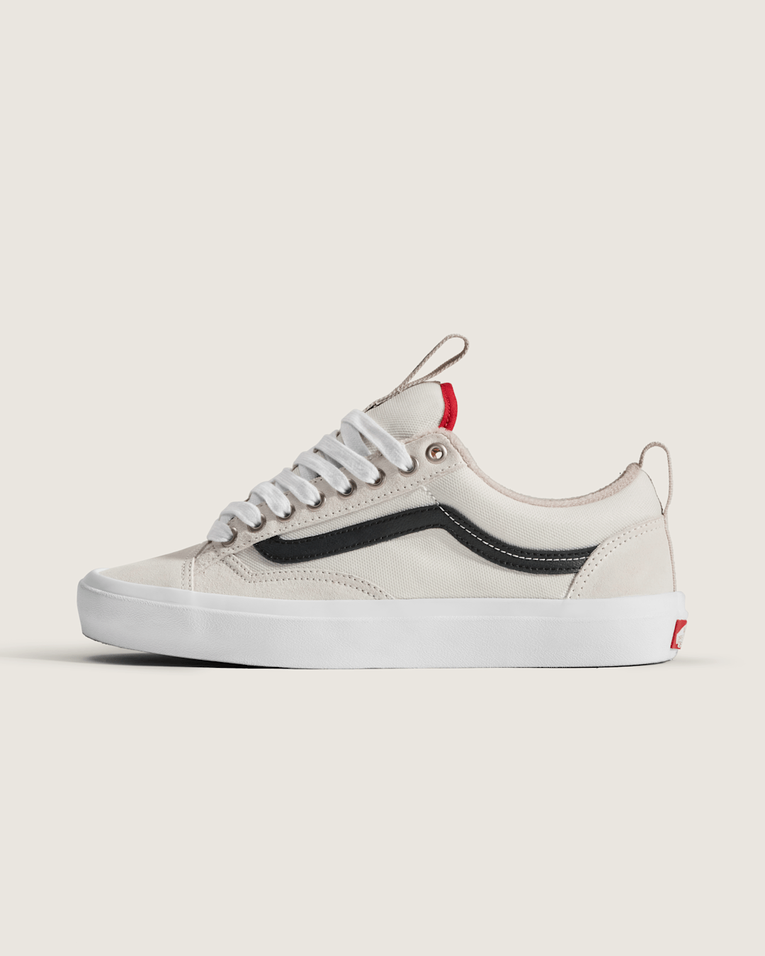 Vans Skate Old Skool 36+ Shoe in Antique White / Black