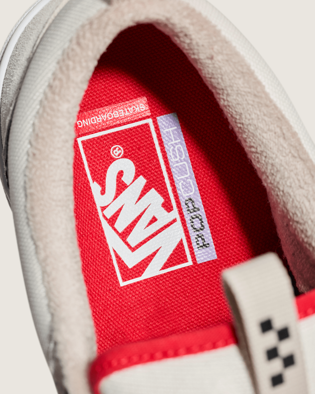 Vans Skate Old Skool 36+ Shoe in Antique White / Black