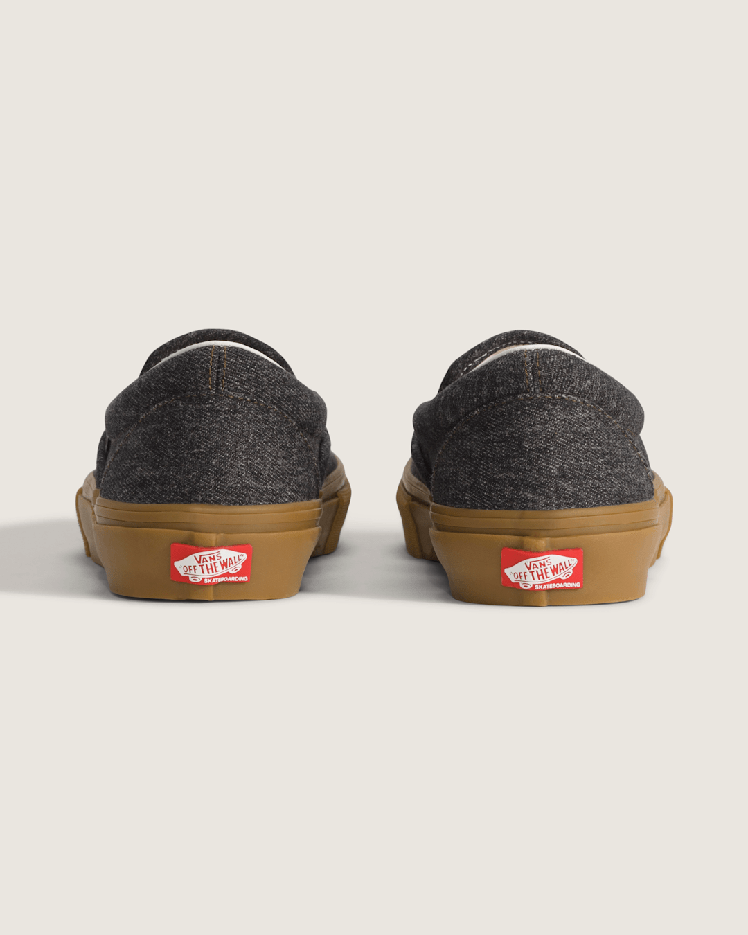 Vans Skate Slip-On Shoe in Denim Black