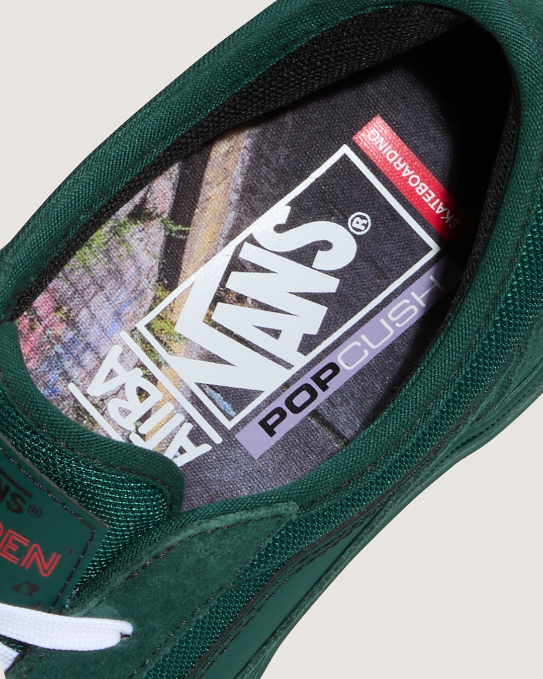 Vans Skate Curren Caples by Atiba Jefferson in Atiba Emerald Green