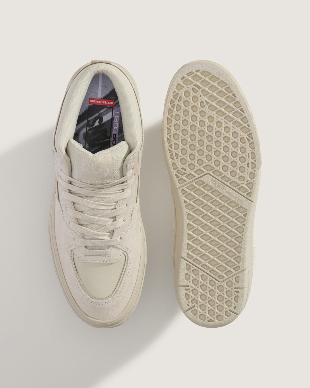 Vans Skate Half Cab Wafflecup by Atiba Jefferson in Atiba Oatmeal Beige