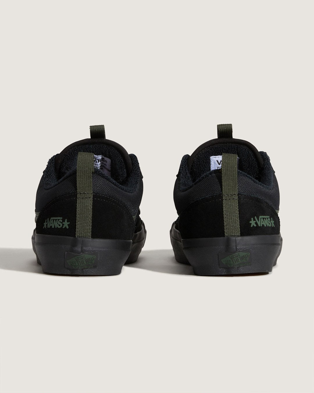 Vans Skate Old Skool 36+ Shoe by Atiba Jefferson in Atiba Black / Dark Green