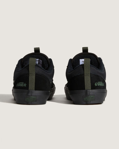 Vans Skate Old Skool 36+ Shoe by Atiba Jefferson in Atiba Black / Dark Green