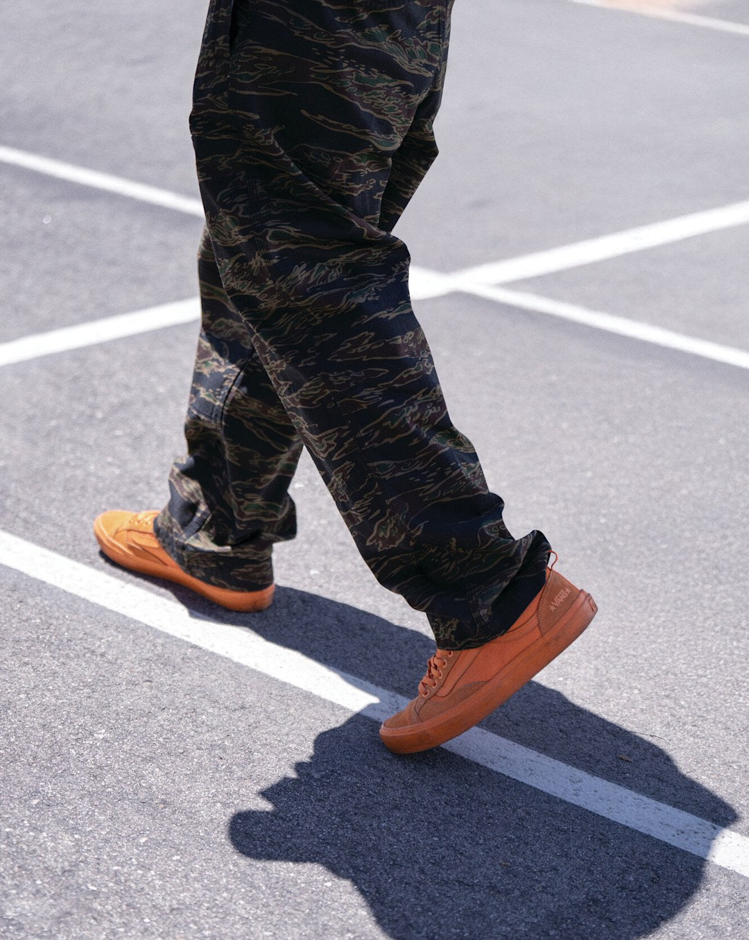 Vans Skate Loose Cargo Pants by Atiba Jefferson in Atiba Camo Black
